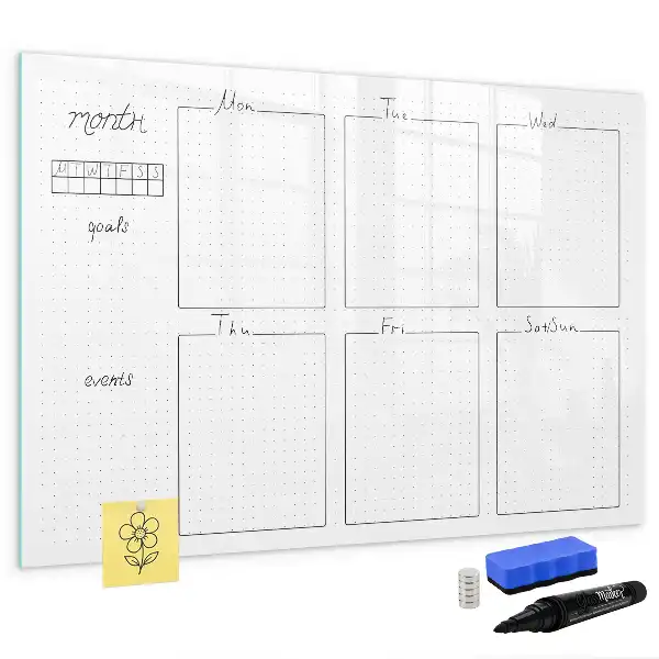 Veckoschema magnetisk rittavla