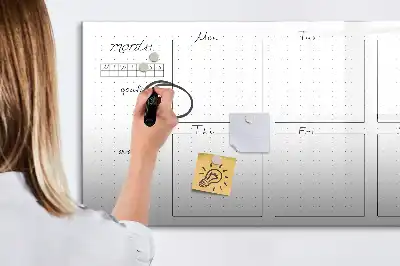 Veckoschema magnetisk rittavla