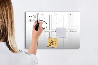 Veckoschema magnetisk rittavla