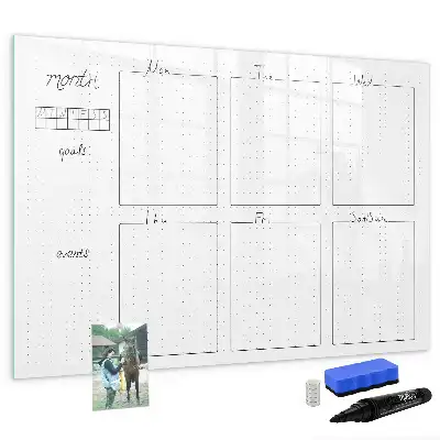 Veckoschema magnetisk rittavla