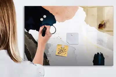 Magnetisk rittavla stänkabstraktion