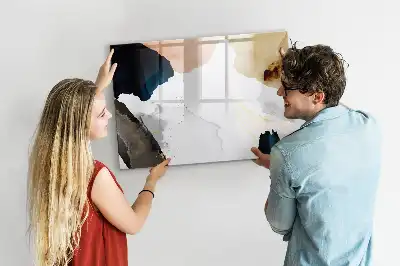 Magnetisk rittavla stänkabstraktion