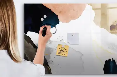 Magnetisk rittavla stänkabstraktion