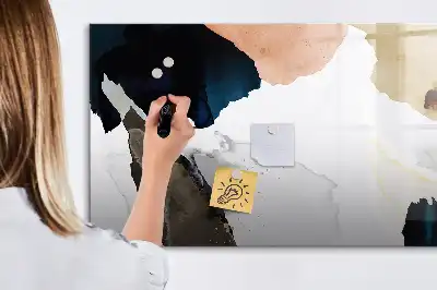 Magnetisk rittavla stänkabstraktion