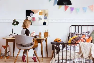 Magnetisk rittavla stänkabstraktion