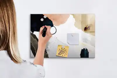 Magnetisk rittavla stänkabstraktion
