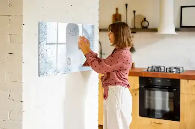 Magnetisk rittavla växtskiss