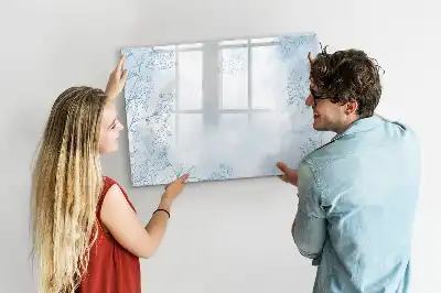Magnetisk rittavla växtskiss