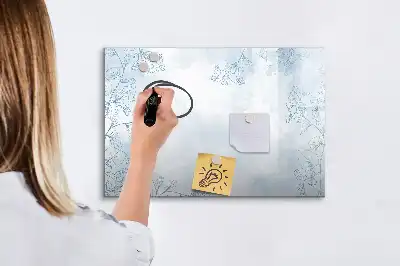 Magnetisk rittavla växtskiss