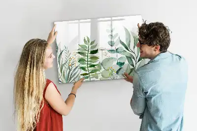 Magnetisk rittavla akvarellblad