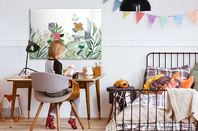 Magnetisk rittavla akvarellblad
