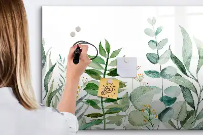 Magnetisk rittavla akvarellblad