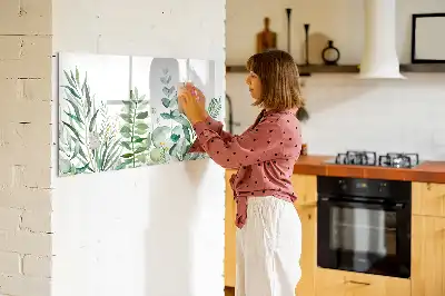 Magnetisk rittavla akvarellblad