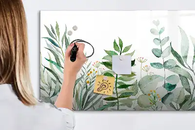 Magnetisk rittavla akvarellblad