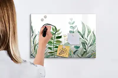 Magnetisk rittavla akvarellblad