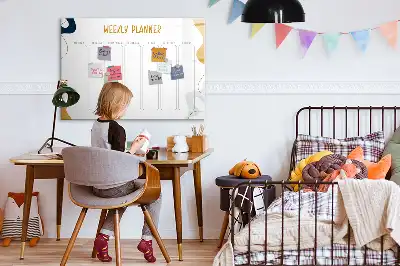 Veckoplanerare magnetisk rittavla
