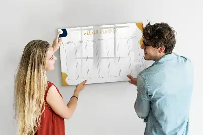 Veckoplanerare magnetisk rittavla