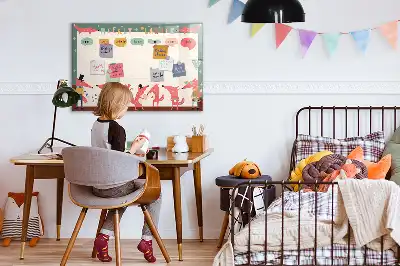 Magnetisk rittavla veckoplanerare för barn