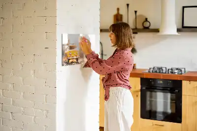 Magnetisk tavla med penna tema Semester med bil