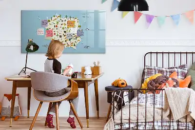 Magnetisk rittavla med karta över polska djur