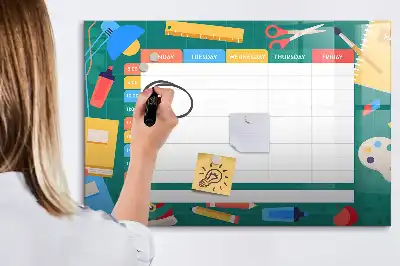 Magnetisk rittavla lektionsschema
