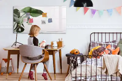 Magnetisk tavla med penna motiv med abstrakta blad