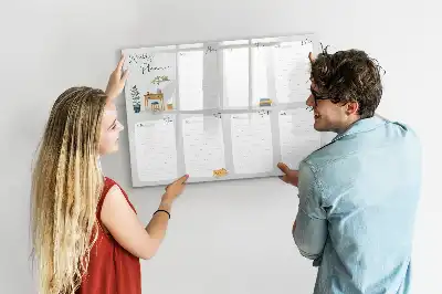 Magnetisk rittavla mysig veckoplanerare