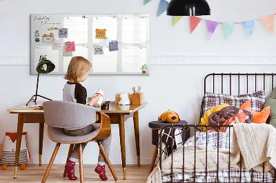 Magnetisk rittavla mysig veckoplanerare