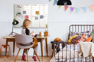 Veckoplanerare magnetisk tavla med penna