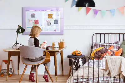 Magnetisk rittavla i rosa utförande för årsplanering