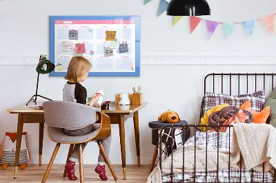 Månadsplanerare magnetisk tavla med penna