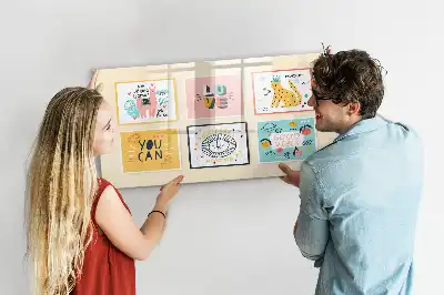 Magnetisk tavla med penna med motiverande citat