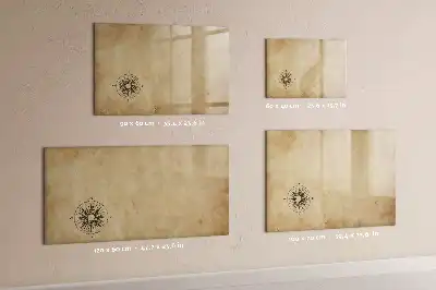 Magnetisk rittavla med kompassmotiv