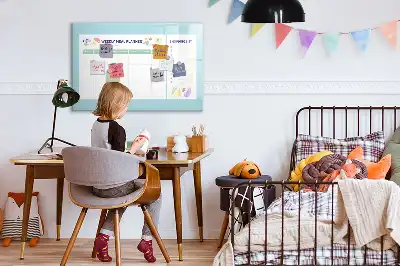 Måltidsplanerare magnetisk tavla med penna
