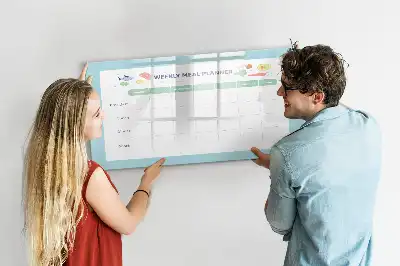 Magnetisk rittavla för måltidsplanering
