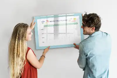Magnetisk rittavla för måltidsplanering