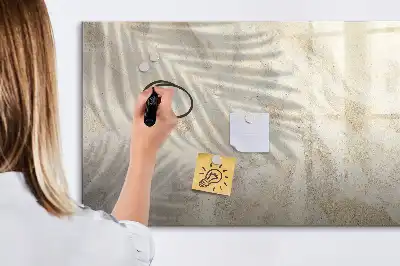 Magnetisk rittavla skugga i sanden