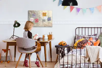 Magnetisk rittavla skugga i sanden