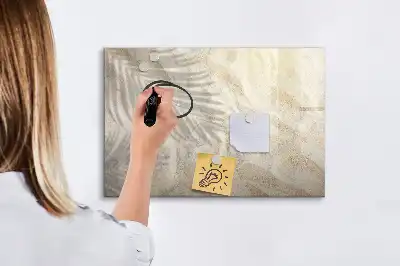Magnetisk rittavla skugga i sanden