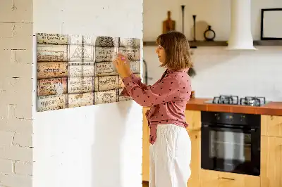 Magnetisk rittavla vinkorkar