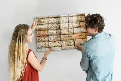 Magnetisk rittavla vinkorkar