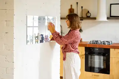 Magnetisk rittavla veckoplanerare för barn