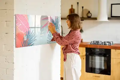 Magnetisk skrivtavla med penna i pastellutförande