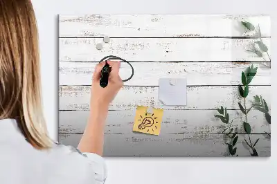 Magnetisk rittavla i trä