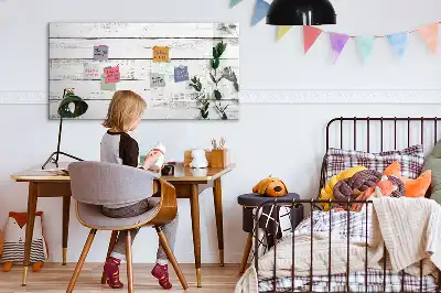 Magnetisk rittavla i trä