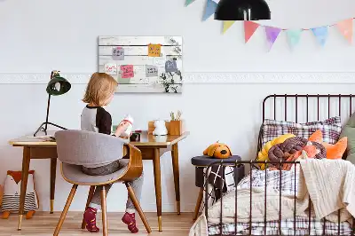 Magnetisk rittavla i trä