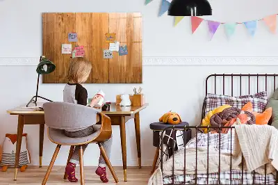 Magnetisk rittavla i trä