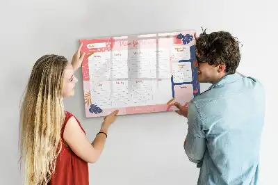 Veckoplanerare magnetisk rittavla