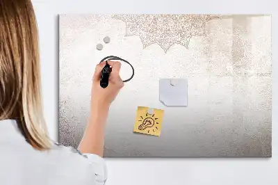 Magnetisk tavla med penna dekorativt mönster