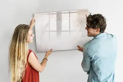 Magnetisk tavla med penna dekorativt mönster